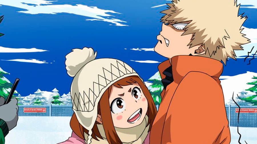 Bakugo e Ochaco - Pinterest