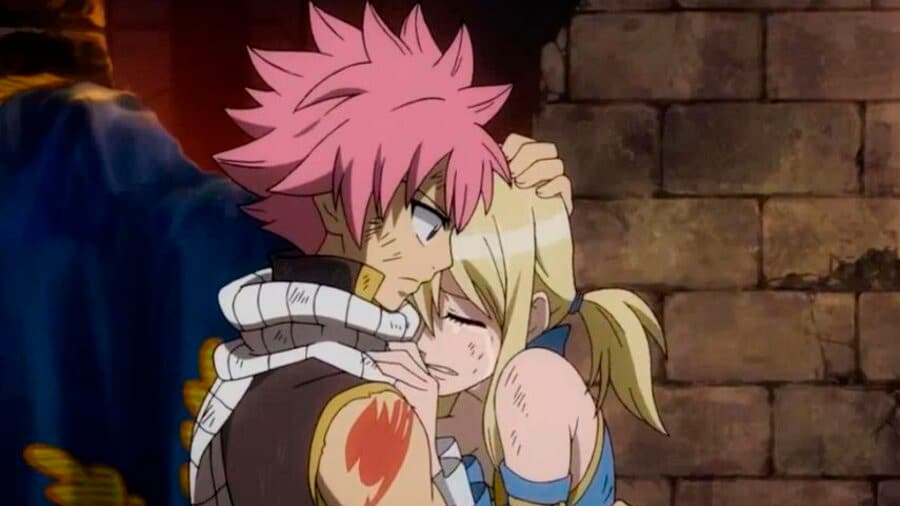 Natsu e Lucy - Imagem de Reprodução